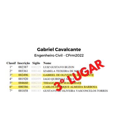 Print de depoimento de aluno